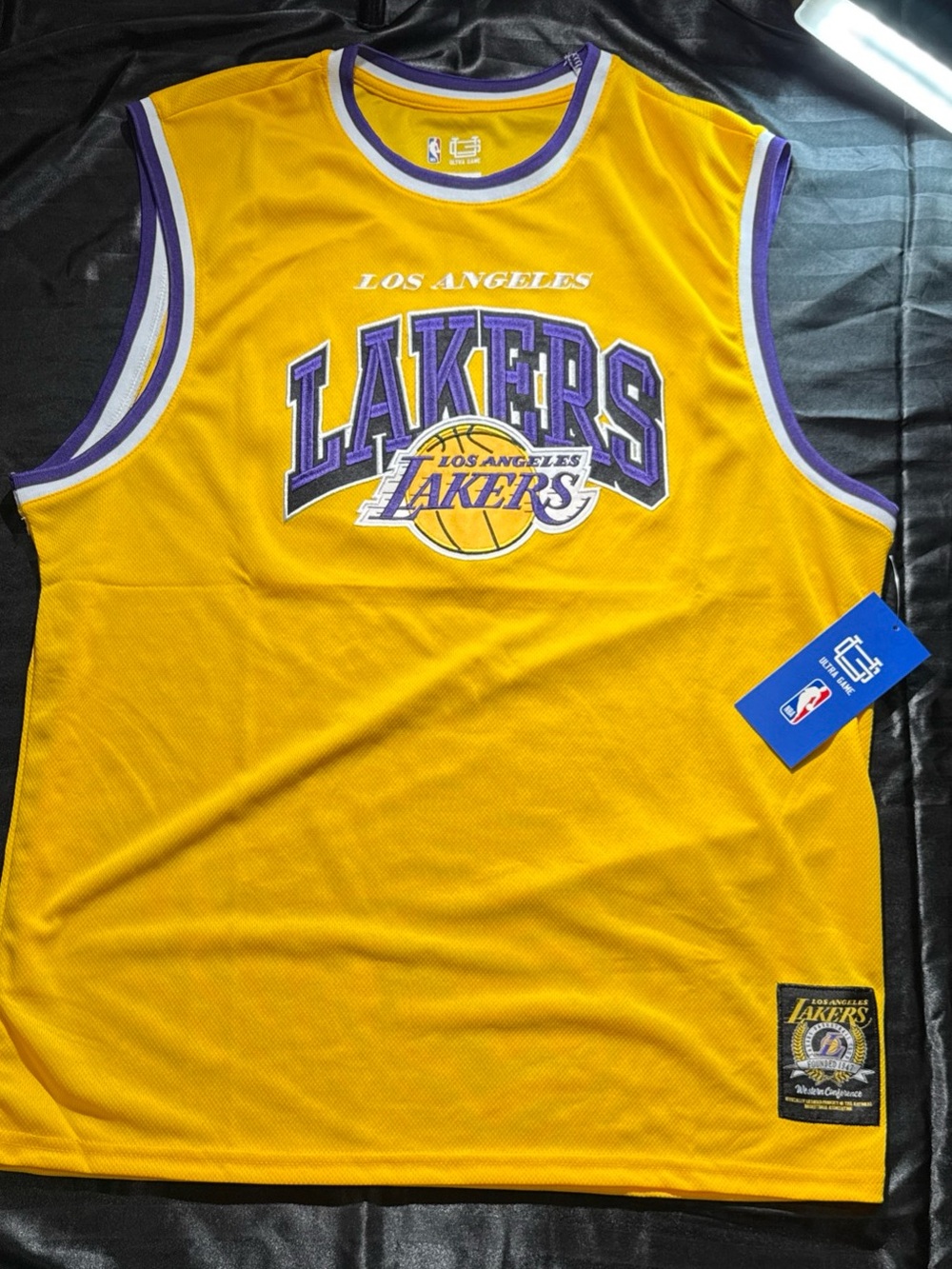 Los Angeles Lakers Gold & Purple Basketball Jersey